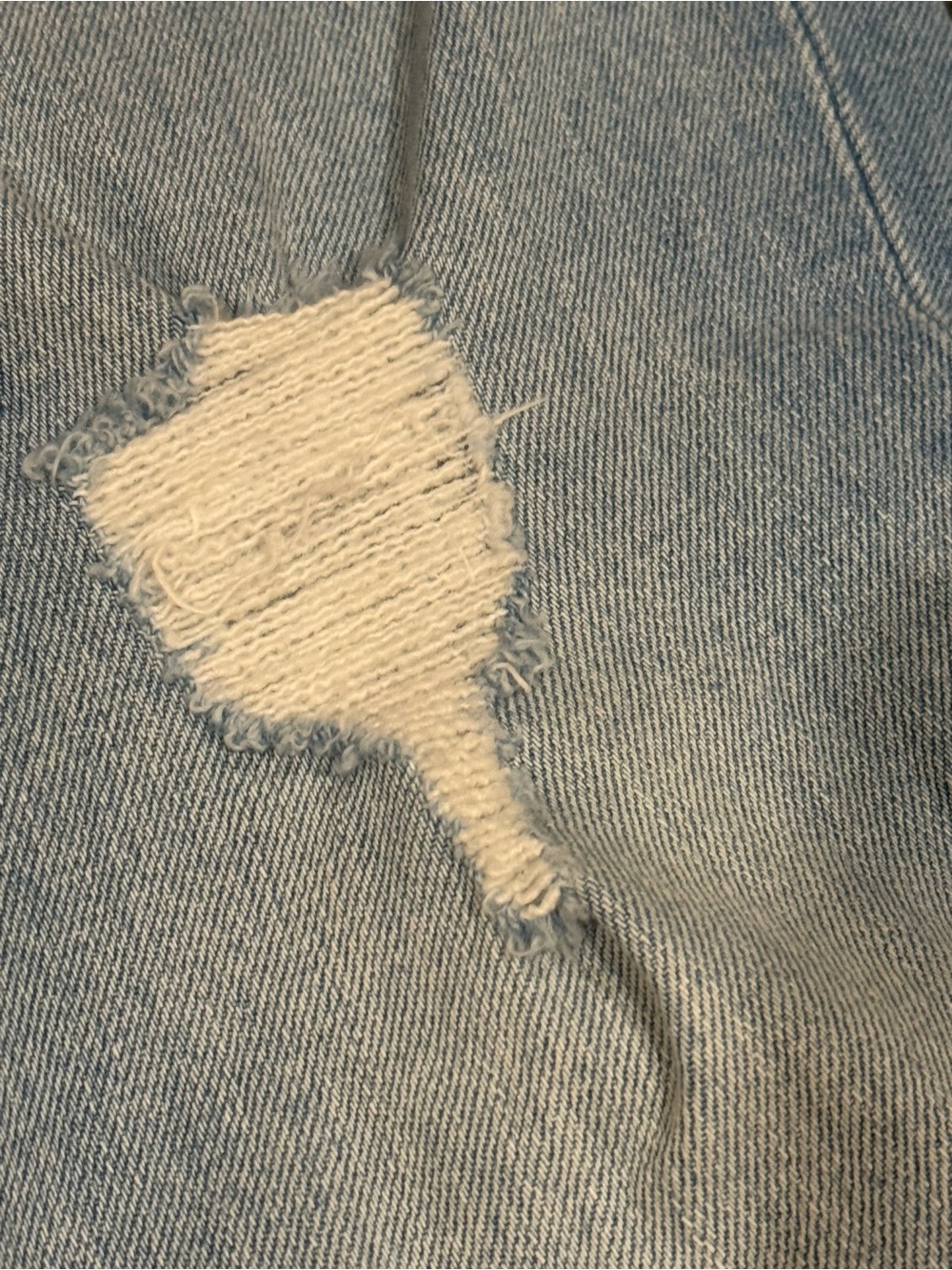 7 For All Mankind Light Wash Women's Peggi Ankle Jeans Floral Patch Accent (29) - Picture 4 of 12